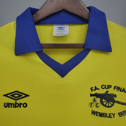 Retro long sleeve Arsenal 71/79 away yellow