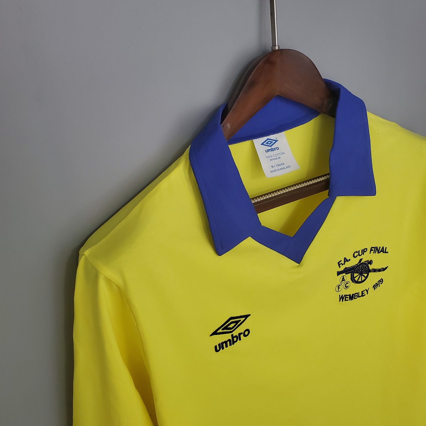 Retro long sleeve Arsenal 71/79 away yellow