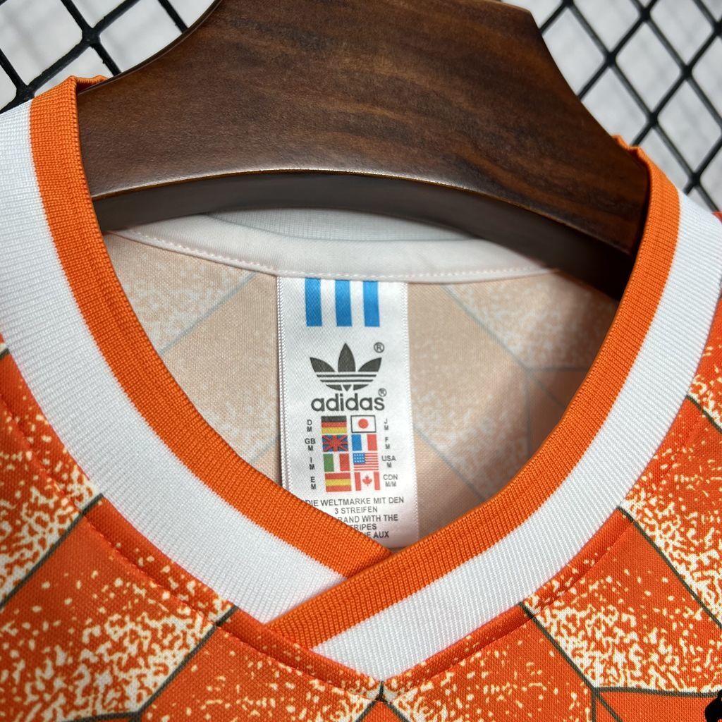 Netherlands 1988 Home Retro Jersey