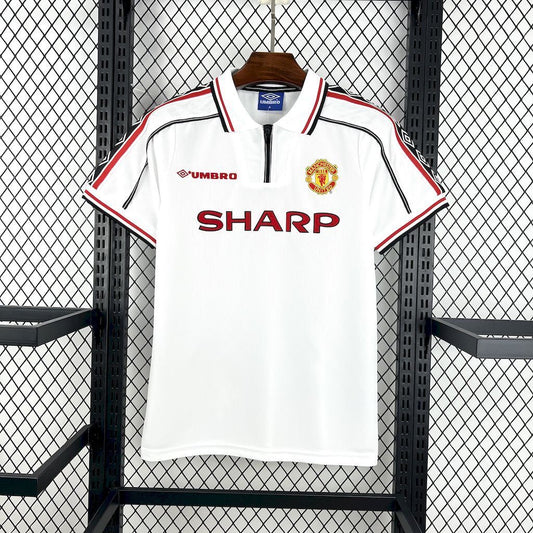 Manchester United 1998/99 White Retro Jersey