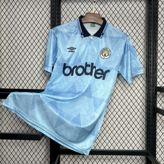 Manchester City 1989/91 Home Retro Jersey