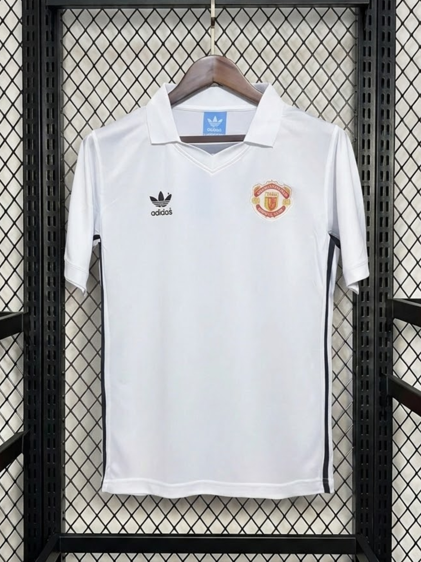 Retro 1980 M-u away white S-2XL