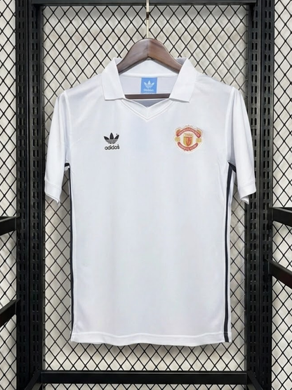Retro 1980 M-u away white S-2XL